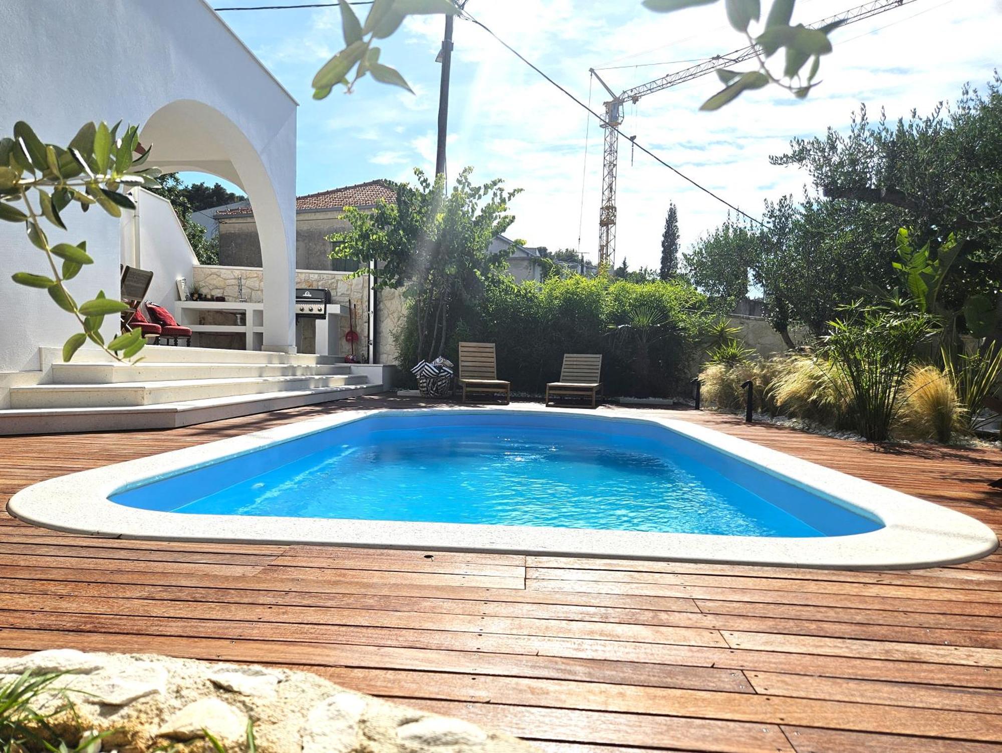 The Three Flowers Pool House Trogir Luaran gambar